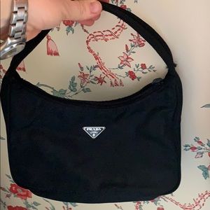 Classic Black Prada Nylon Small Bag